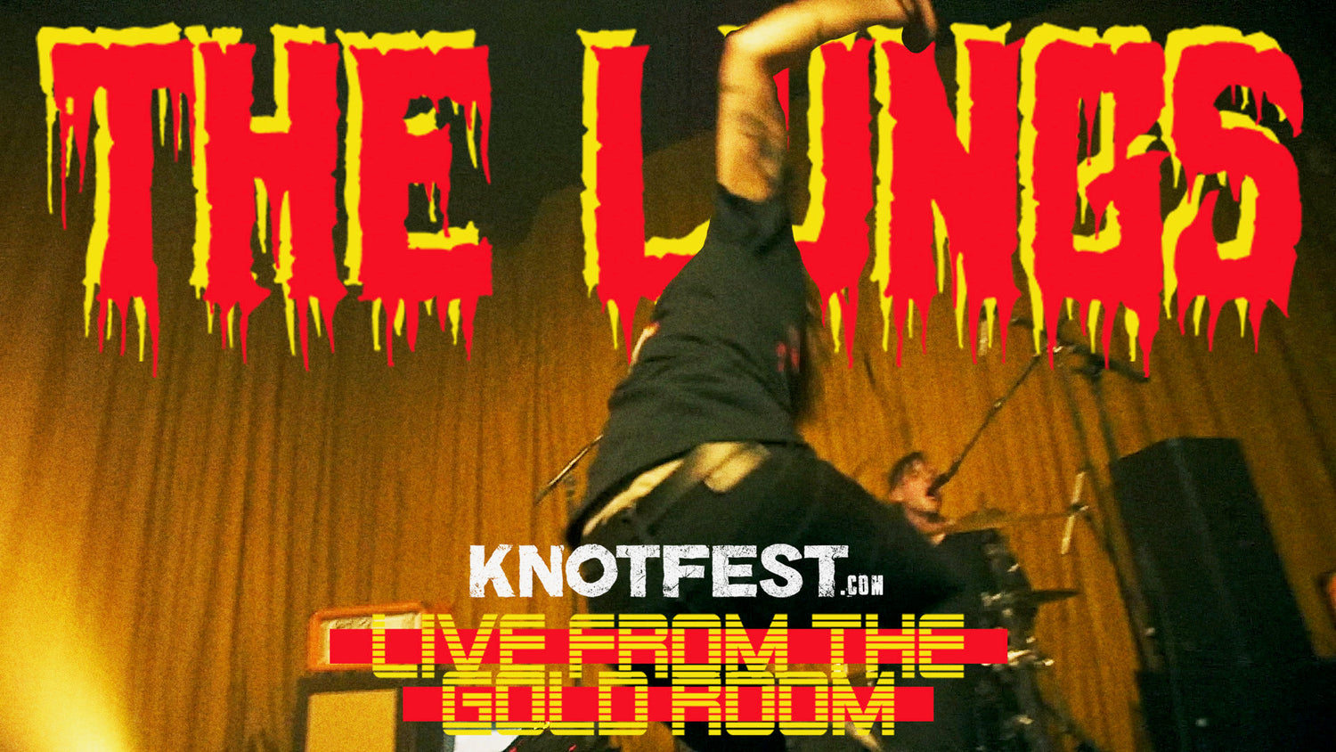 Watch: The Lungs stream Live From the Gold Room via KNOTFEST.com