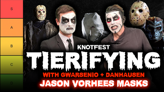 Jason Voorhees Masks RANKED on Tierifying with Danhausen and Gwarsenio Hall