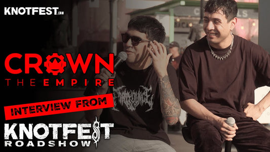 CROWN THE EMPIRE on playing at KNOTFEST ROADSHOW