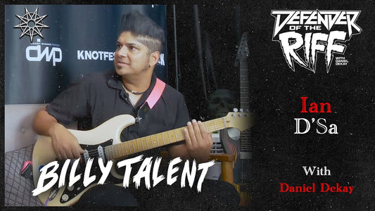 The RIFFS that helped define IAN D'SA (BILLY TALENT) - Defender Of The Riff