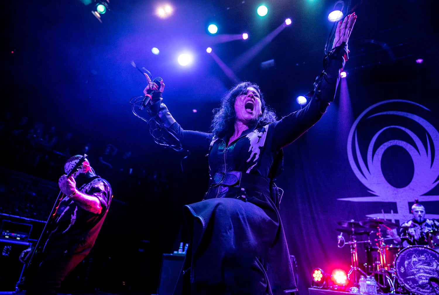 Lacuna Coil take their victory lap with commanding closing set on their West Coast tour