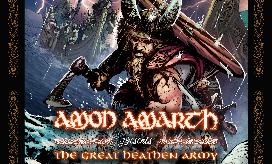 Amon Amarth Team with Z2 Comics For 'The Great Heathen Army' Graphic Novel