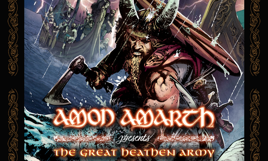 Amon Amarth Team with Z2 Comics For 'The Great Heathen Army' Graphic Novel