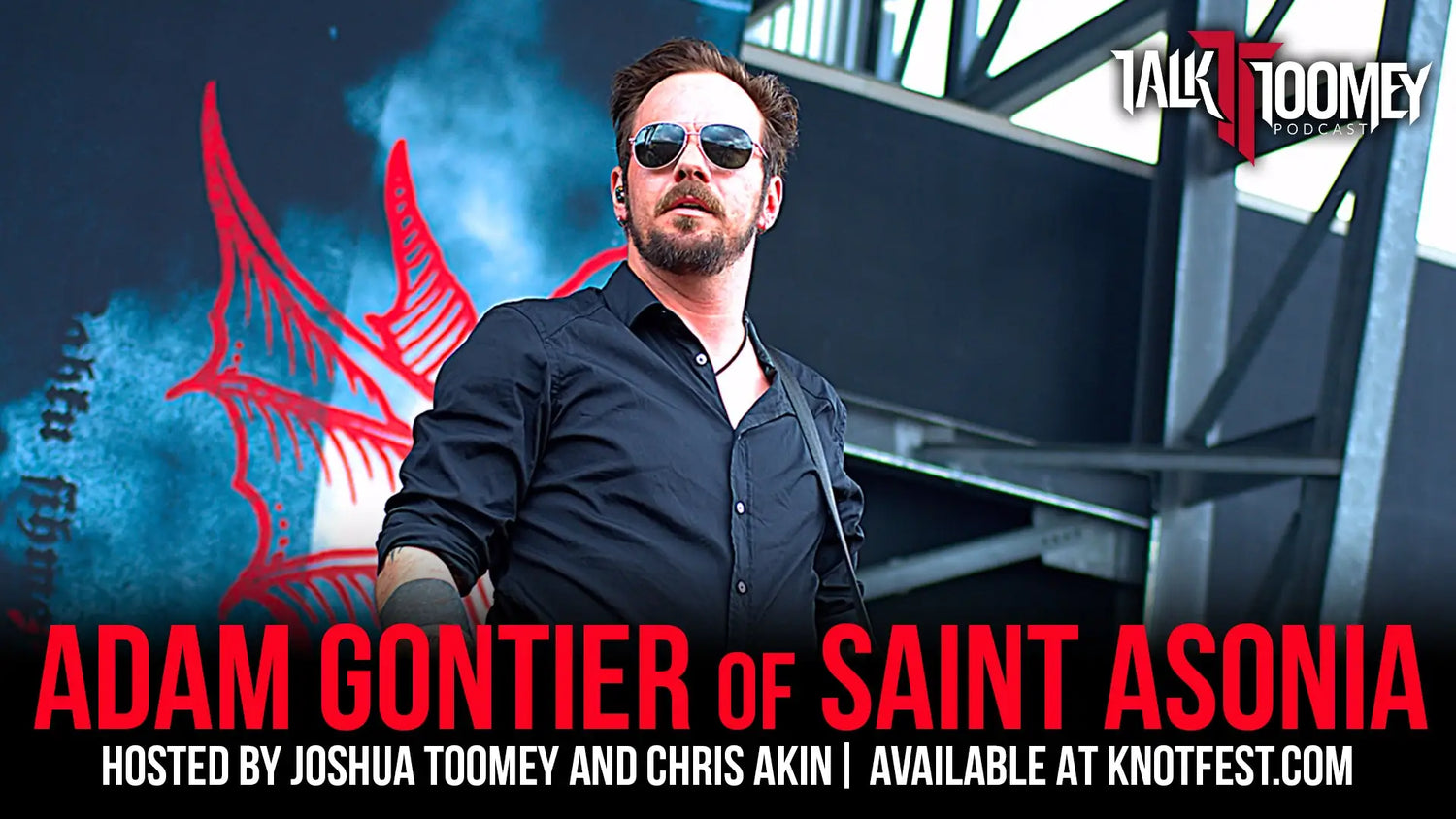 Adam Gontier on Saint Asonia’s new record Introvert and more on the latest episode of the Talk Toomey Podcast