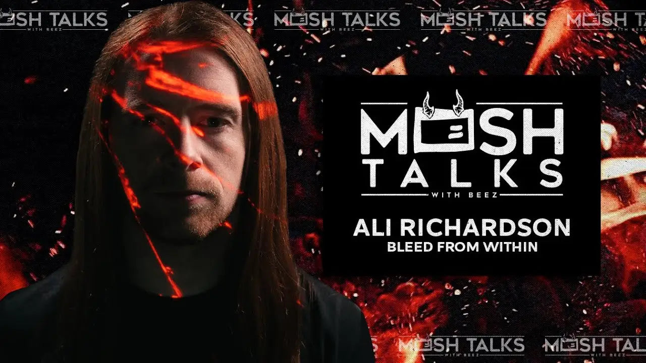 Ali Richardson of Bleed From Within talks ’Fracture’ and their powerful streaming performance on Mosh Talks