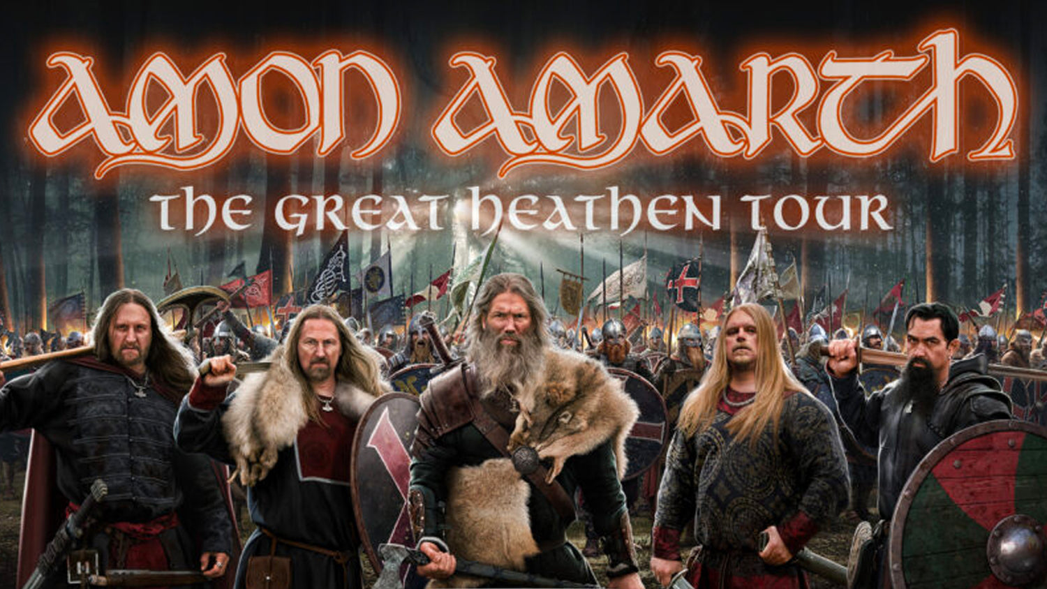 Amon Amarth 'The Great Heathen Tour' Presale Code