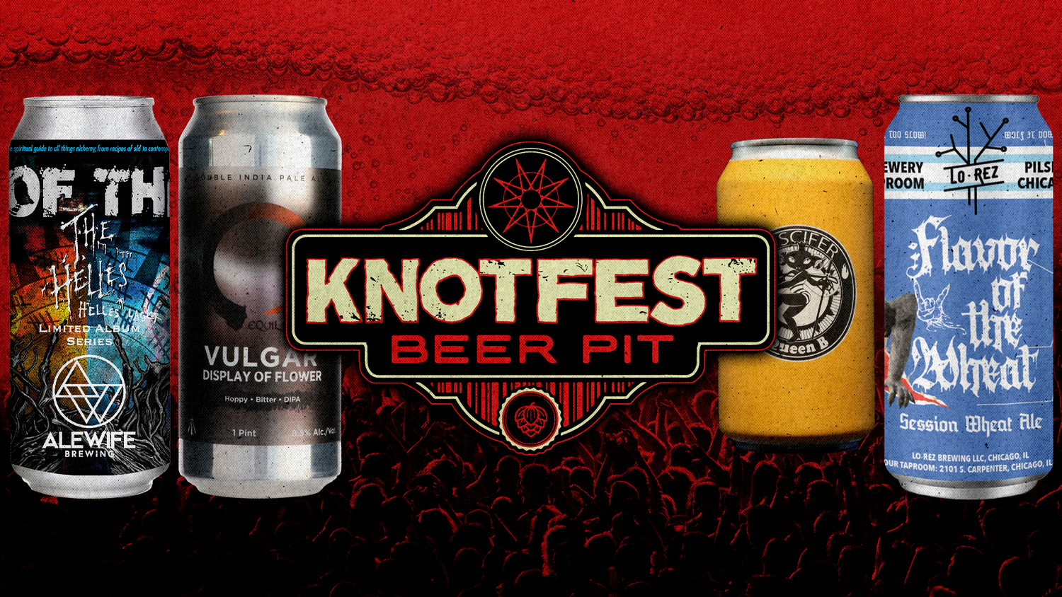 Heavy Cans - Introducing the August edition of the Knotfest Beer Pit