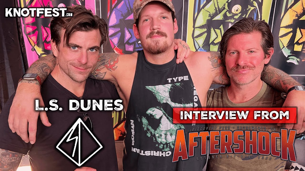 L.S. DUNES on their upcoming debut album at AFTERSHOCK FESTIVAL
