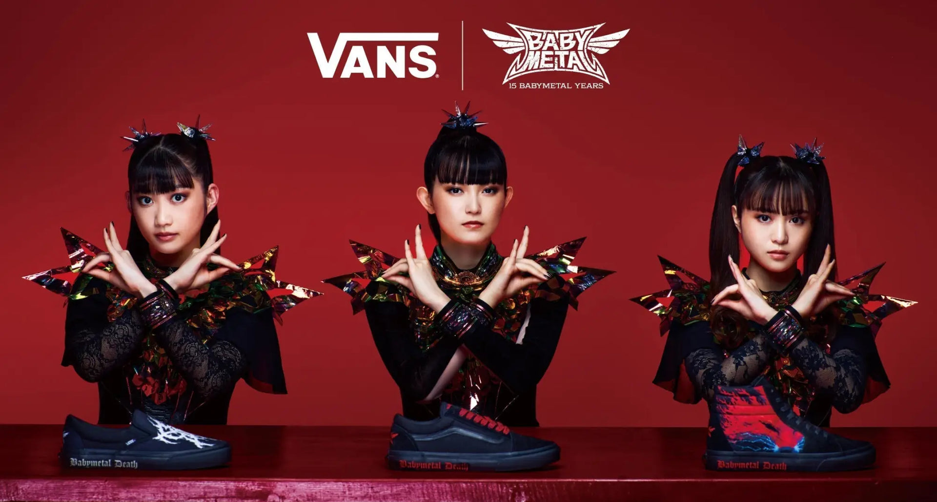 BABYMETAL Teams with Vans for '15 BABYMETAL YEARS' – Knotfest