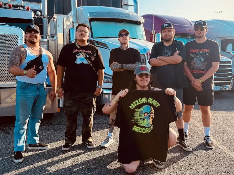 Big Ass Truck Sign with Nuclear Blast Records