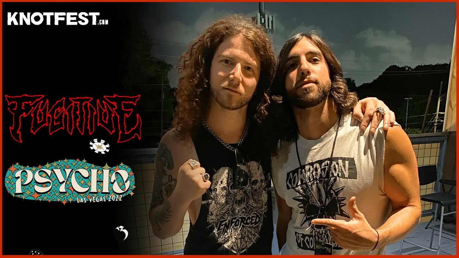 Blake Ibanez on his new supergroup FUGITIVE and new POWER TRIP material