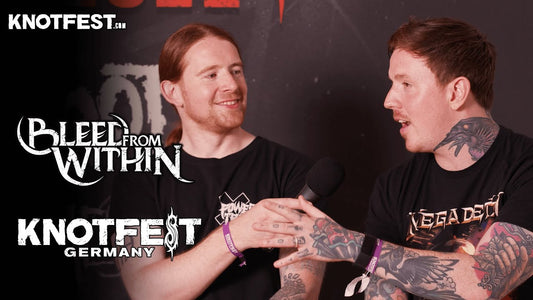 BLEED FROM WITHIN on their LONGEVITY and FRIENDSHIP at KNOTFEST GERMANY