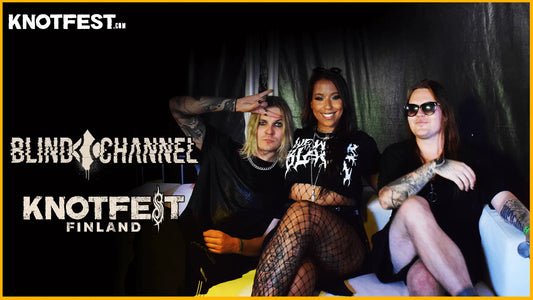 BLIND CHANNEL on their HEAVY new album at KNOTFEST FINLAND