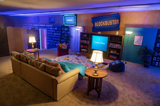Crash overnight at the last Blockbuster Video on Earth through Airbnb