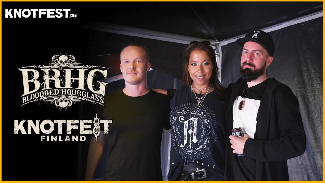 BLOODRED HOURGLASS on playing the first ever KNOTFEST FINLAND