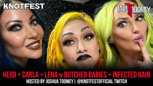 Butcher Babies & Infected Rain: 2021 Tour Late Night Bus Parties Rocklahoma and More