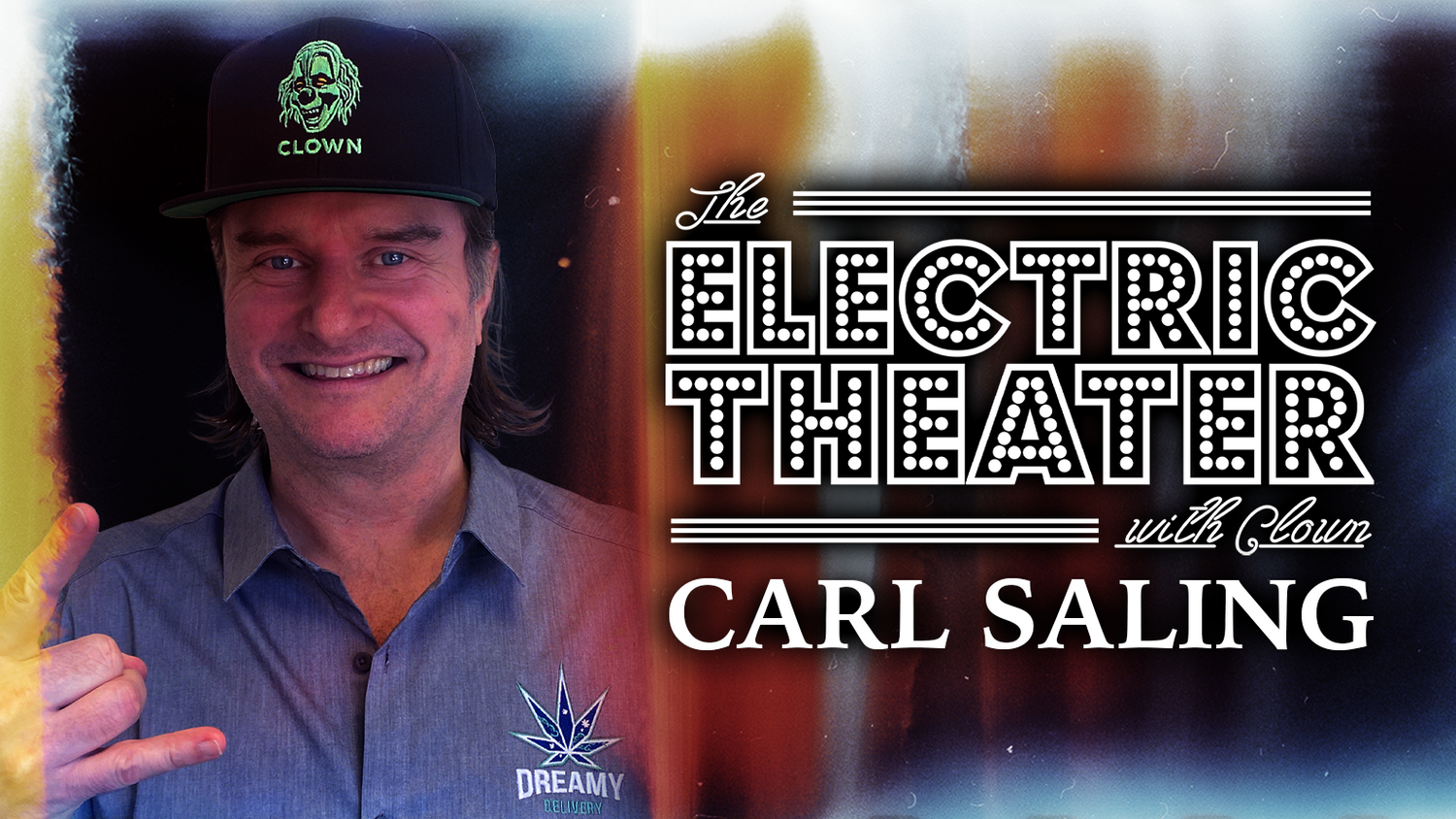 Carl Saling champions the healing power of the flower and details the collaboration in Clown Cannabis on the Electric Theater
