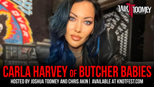 Carla Harvey of Butcher Babies on her book 'Death and Other Dances', the band's new album and more on the latest Talk Toomey Podcast