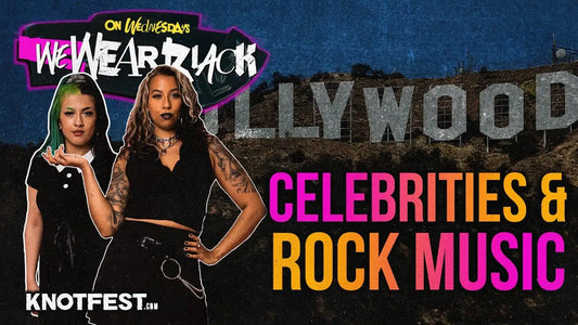 Celebrities & Rock Music (On Wednesdays We Wear Black)