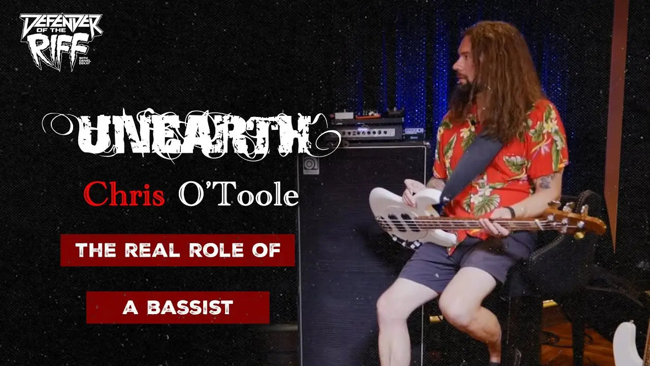 Chris O’Toole (UNEARTH) on the REAL Role of a BASSIST
