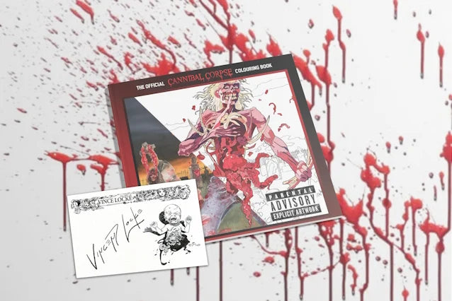 Color the Carnage: Cannibal Corpse’s Official Coloring Book Coming This December