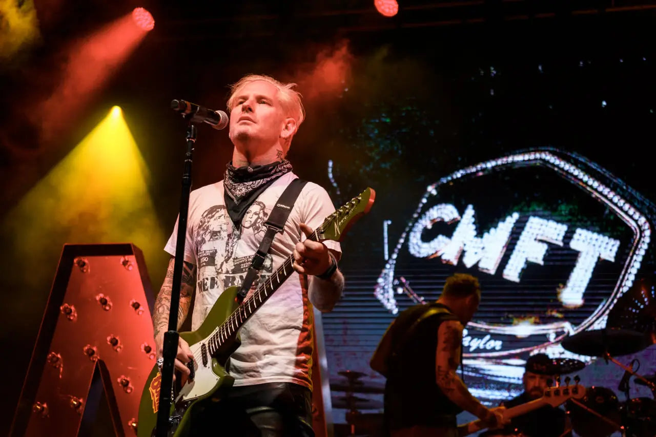 Corey Taylor shares his history with Anthrax and the inspiration behind his chapter in the ’Among the Living’ graphic