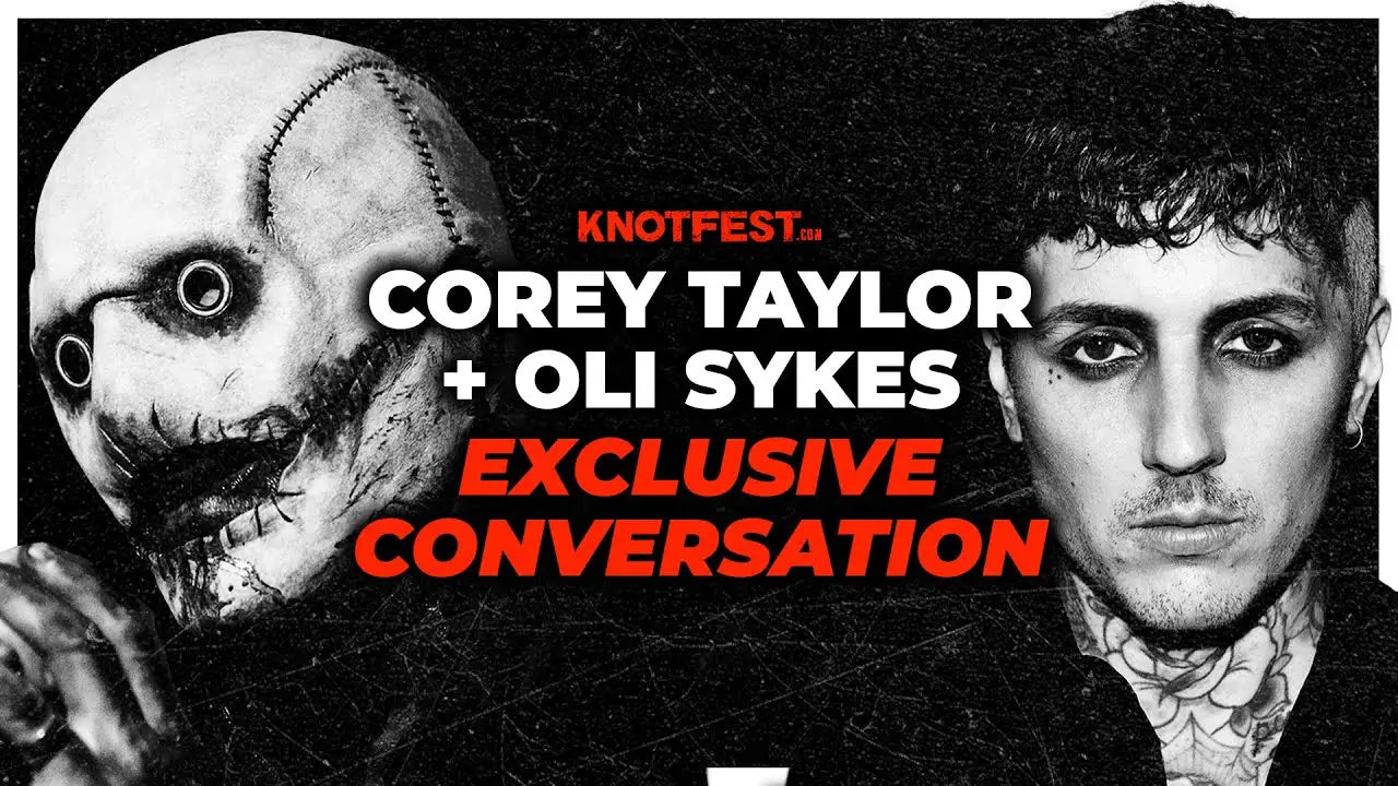 COREY TAYLOR x OLI SYKES Conversation: Bring Me the Horizon’s ’Eyeless’ Slipknot’s Iowa and more