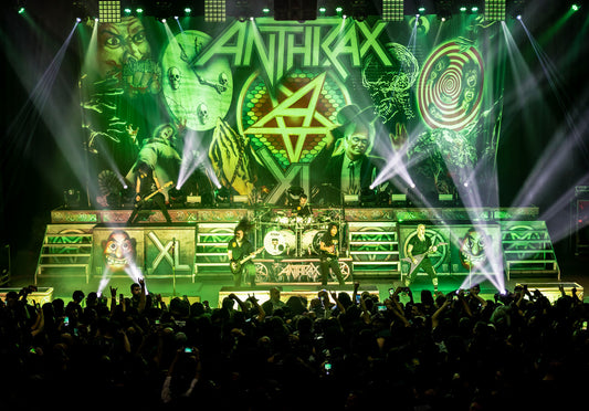 Anthrax prove timeless during 40th anniversary tour