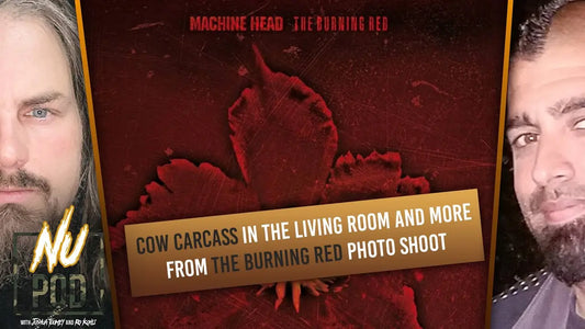 Cow Carcass In The Living Room and More From Machine Head’s The Burning Red Cover Shoot | Nu Pod
