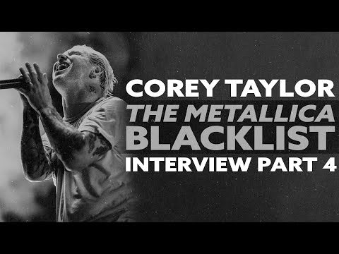COREY TAYLOR Celebrates METALLICA's Legacy and his cover of "Holier Than Thou" (Exclusive) Pt 4
