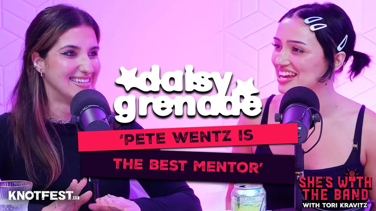 DAISY GRENADE Working with FALL OUT BOY’s PETE WENTZ - She’s With The Band