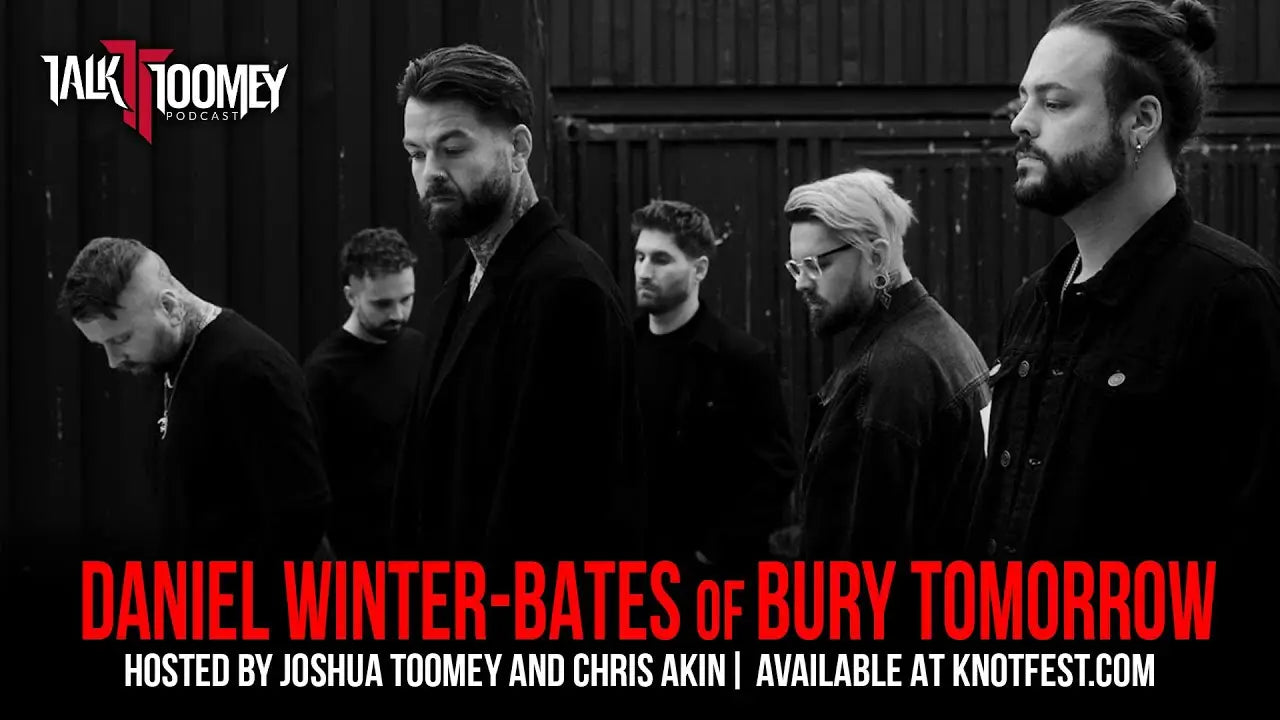 Dani Winter-Bates on Bury Tomorrow’s new album The Seventh Sun and more on the latest Talk Toomey podcast