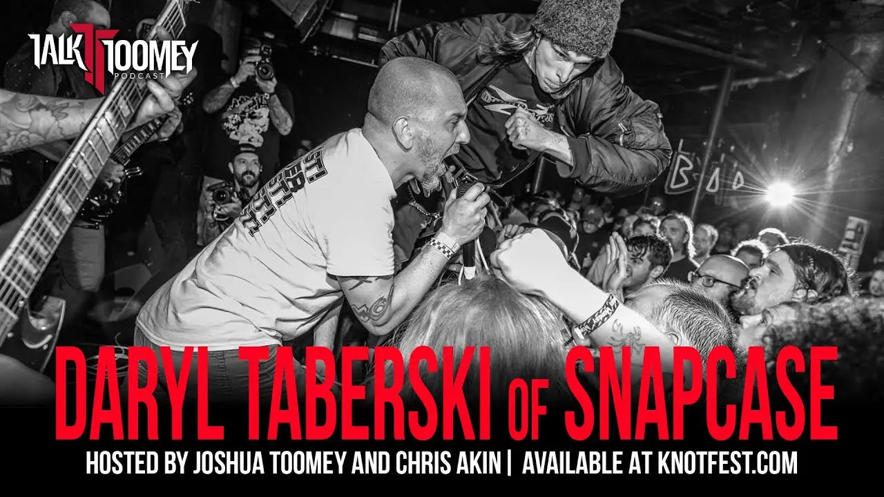 Daryl Taberski of Snapcase on the 25th anniversary of Progression through Unlearning on the latest Talk Toomey Podcast