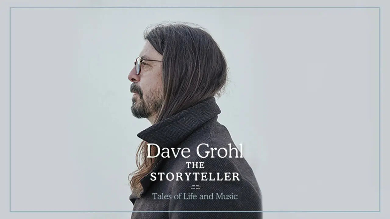 Dave Grohl announces The Storyteller - Tales Of Life And Music
