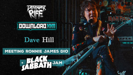 DAVE HILL on Meeting RONNIE JAMES DIO