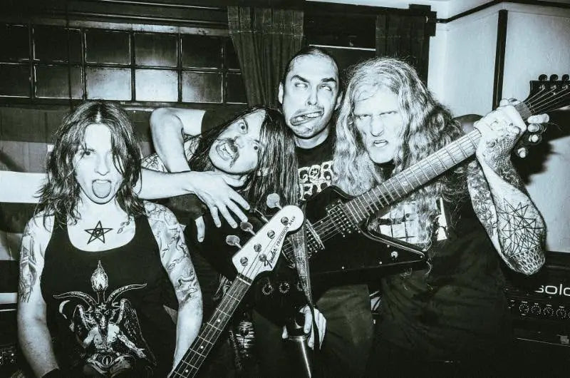 Deathgrave fuse deathgrind and kink with stop motion animated clip for ’On All Fours’