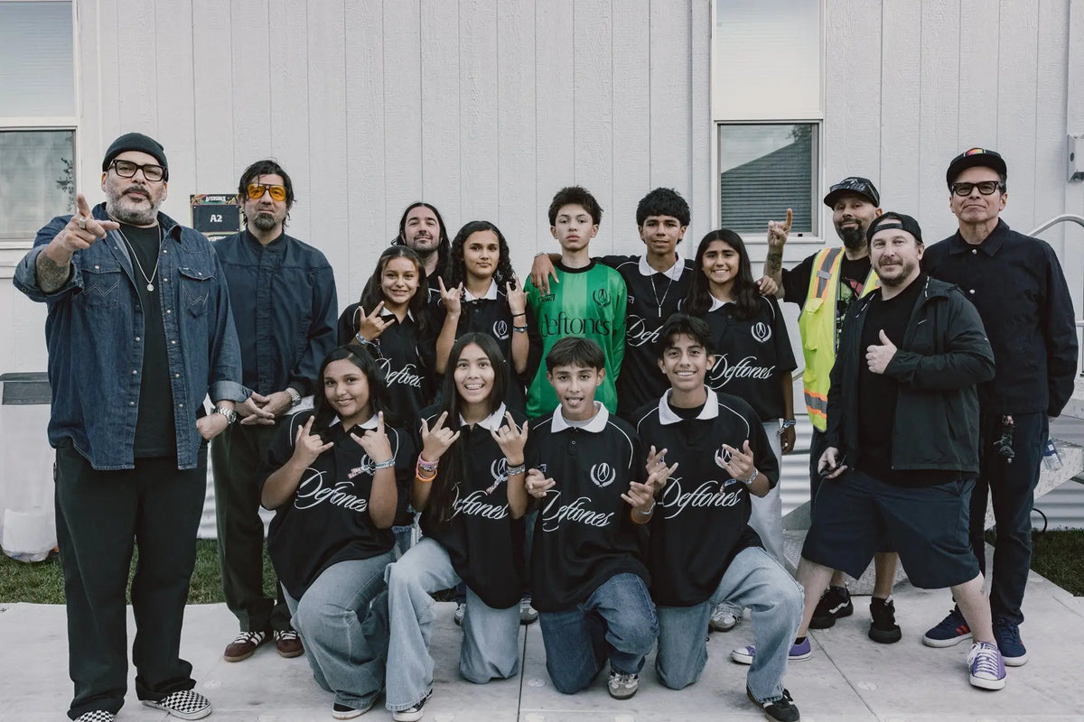 Deftones Team with Goal Projects to Give Back to Sacramento with New Soccer Kit
