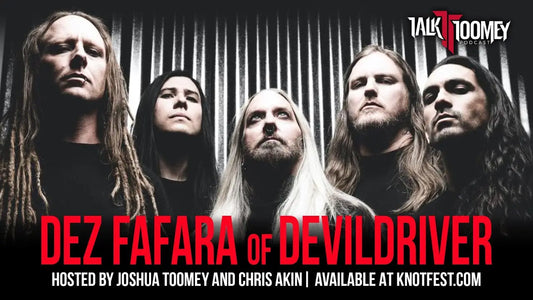 Dez Fafara on Dealing with Demons Vol. II battling Covid and more on the latest Talk Toomey Podcast