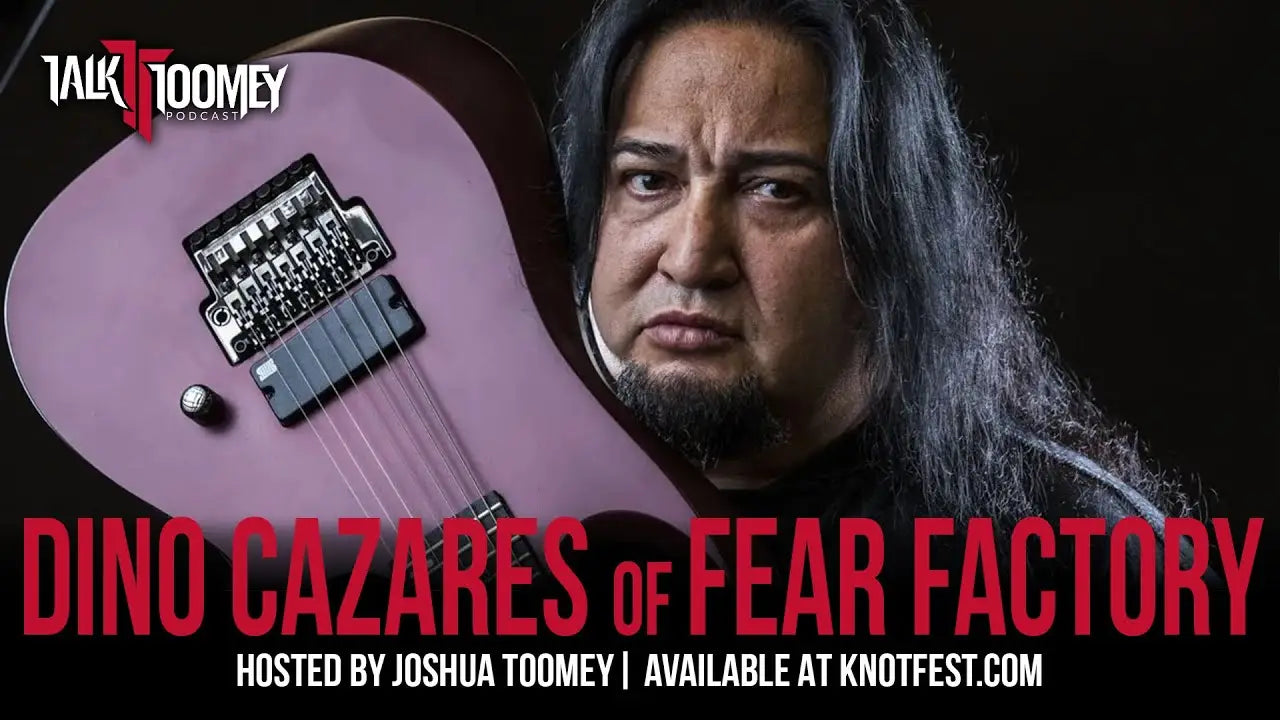 Dino Cazares of Fear Factory on Knowing Your Role Getting Nervous and Ross Robinson | Talk Toomey