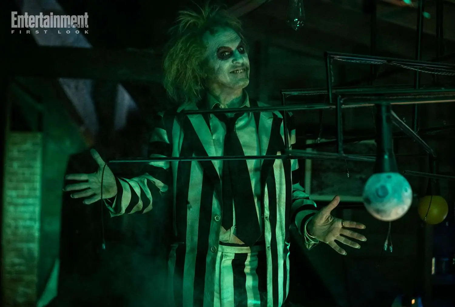 Director Tim Burton Reveals First Look at ’Beetlejuice’ Reboot