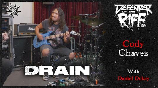 Cody Chavez (DRAIN) HARDCORE RIFFING with Daniel Dekay