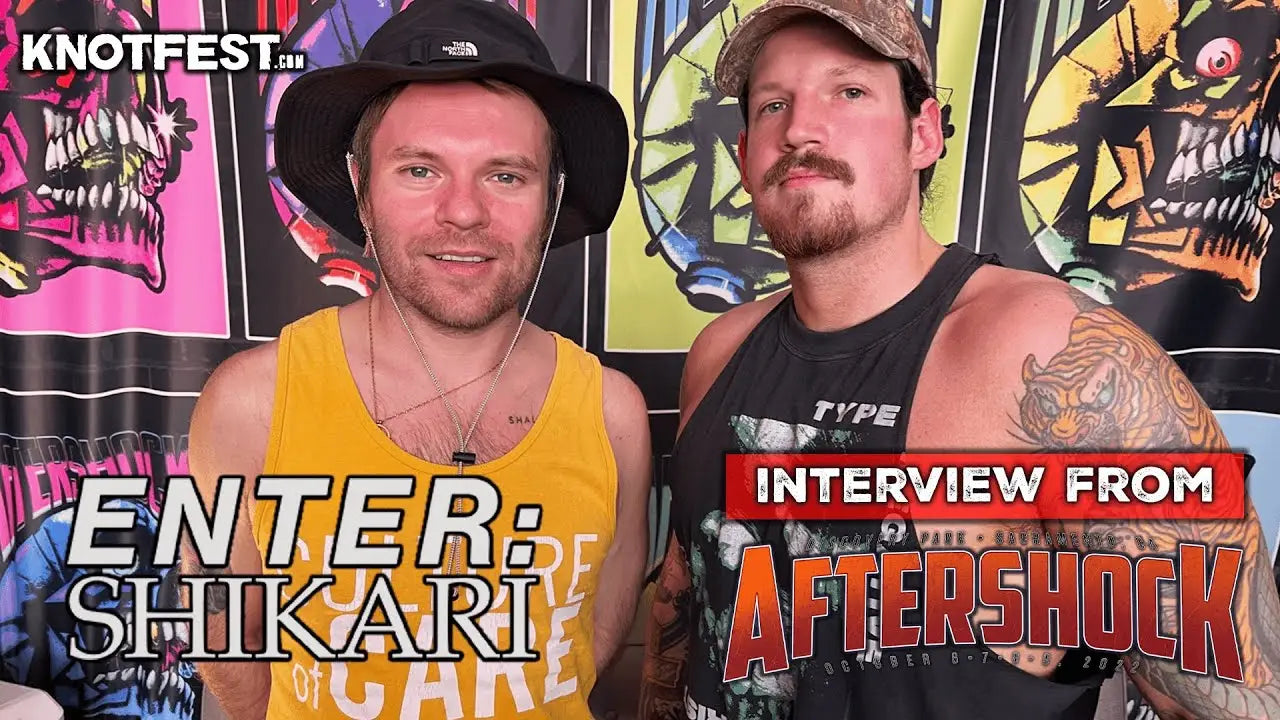 ENTER SHIKARI on NEW MUSIC at AFTERSHOCK FESTIVAL