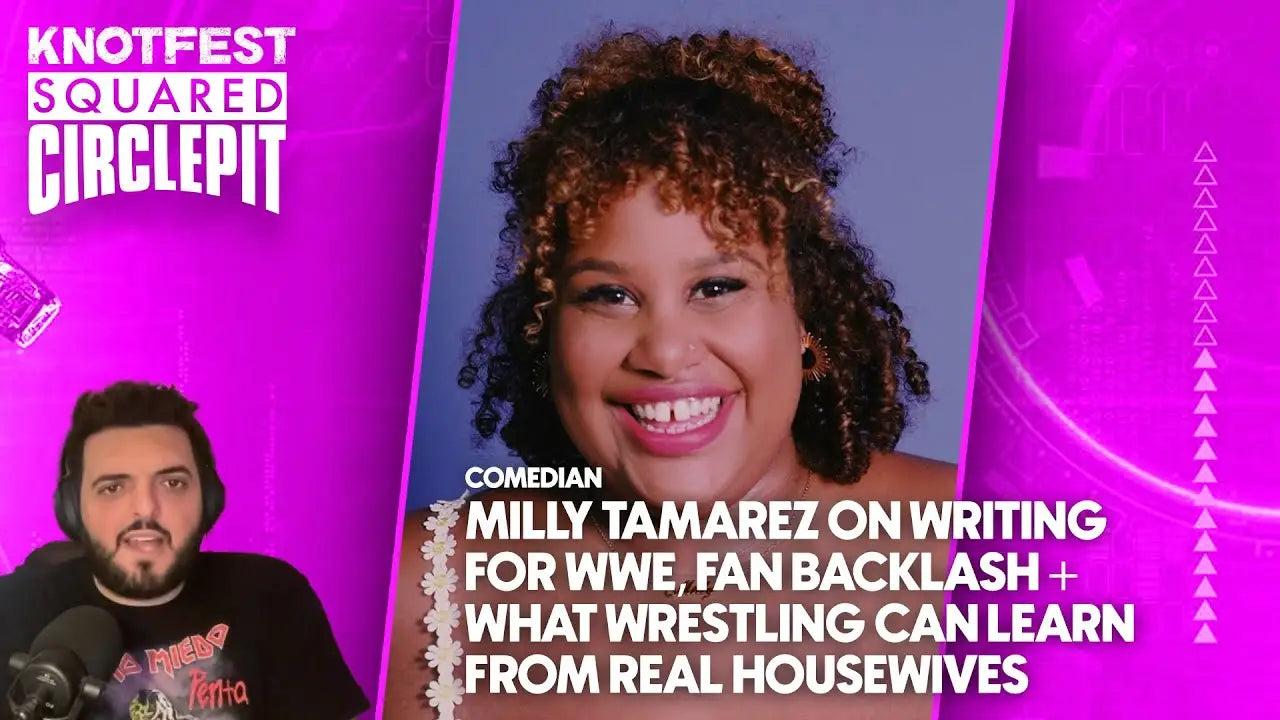 Former WWE writer Milly Tamarez on Backlash from Fans Lita Real Housewives - Squared Circle Pit