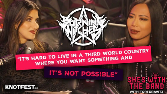 From a THIRD WORLD COUNTRY to Stages AROUND THE WORLD - BURNING WITCHES on She’s With The Band