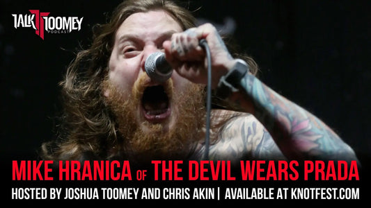 From ’ZII’ to ’Color Decay’ Mike Hranica of The Devil Wears Prada shares how the band keeps their foot on the gas