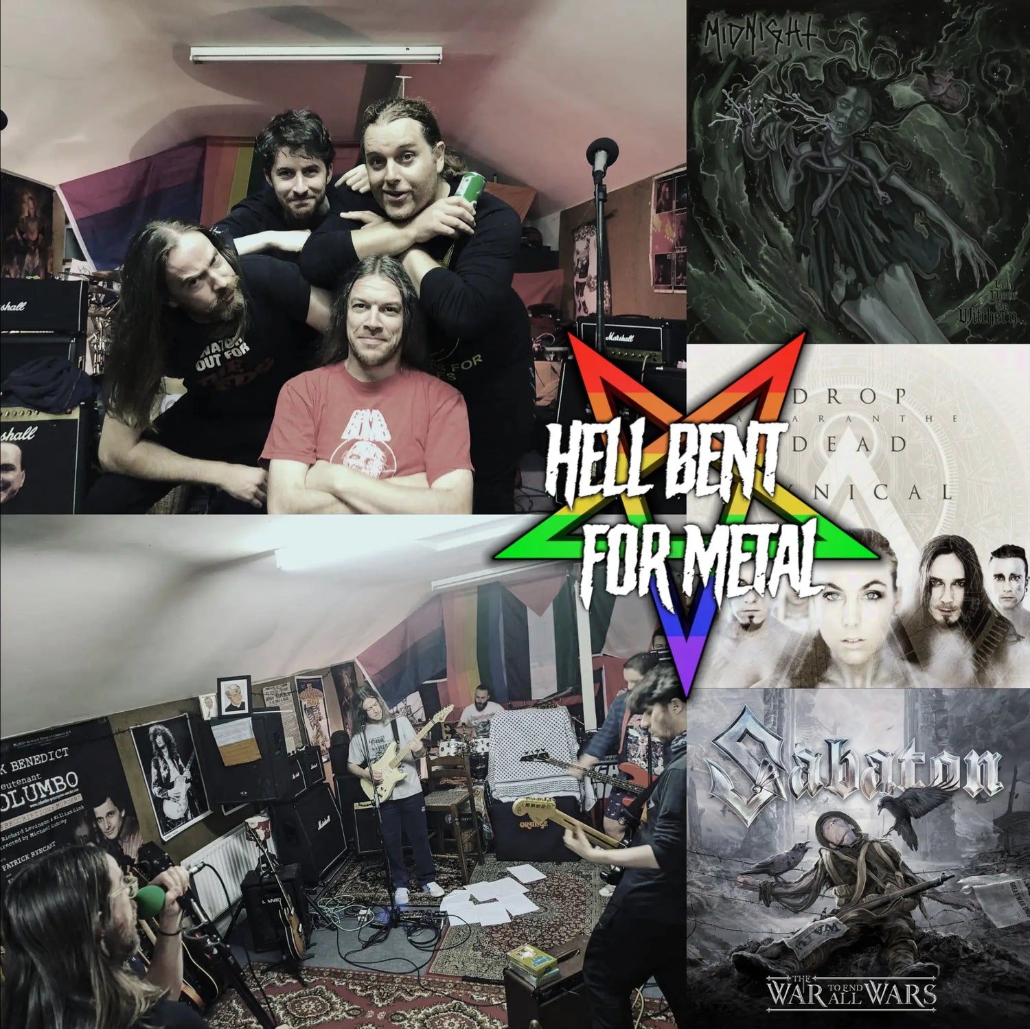 Gama Bomb’s show of bi-solidarity on the latest Hell Bent For Metal