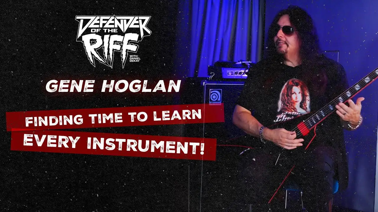 GENE HOGLAN - Finding Time to Play Guitar Whilst Being the BEST DRUMMER IN THE WORLD