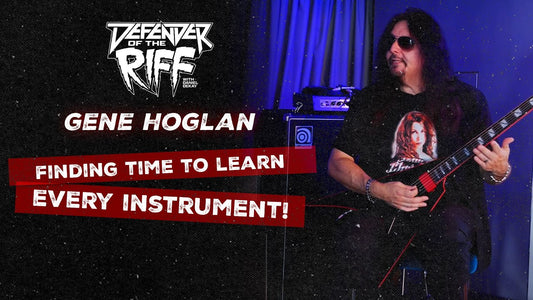 GENE HOGLAN - Finding Time to Play Guitar Whilst Being the BEST DRUMMER IN THE WORLD