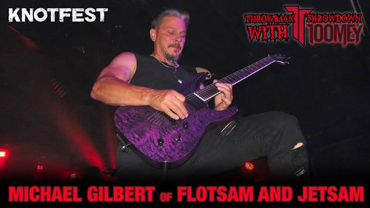 Michael Gilbert (Flotsam and Jetsam) talks "Blood In The Water", Jason Newsted and Paid Meet and Greets