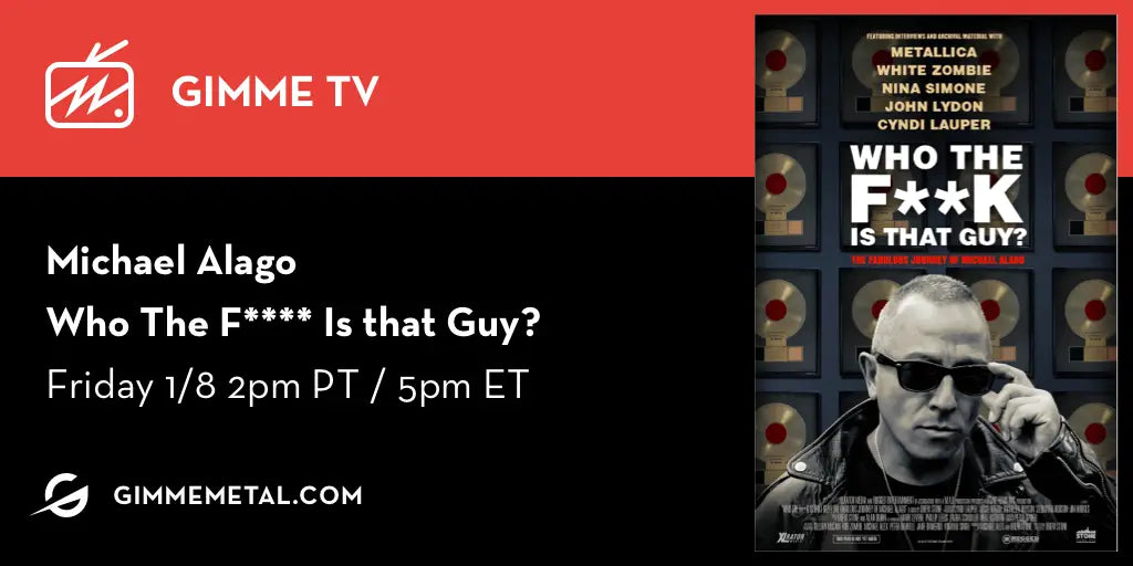 Gimme Metal set to broadcast the documentary on Michael Alago the executive that signed Metallica at just 24